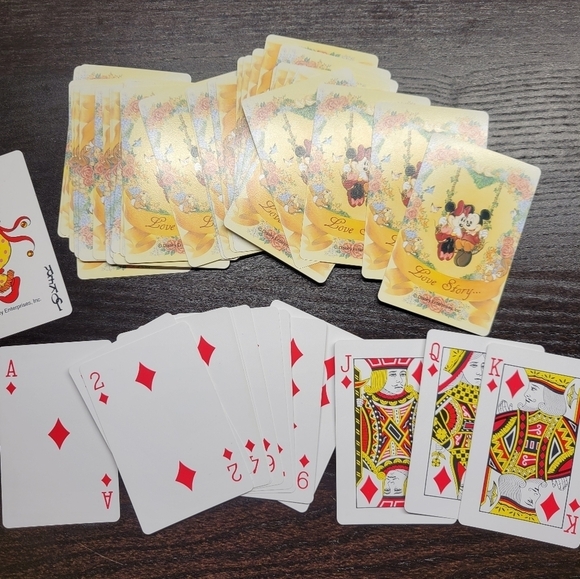 DISNEY JAPAN 1992 NICHITEN VINTAGE MICKEY MINIE PLAYING CARDS [BNIB] - Picture 10 of 14